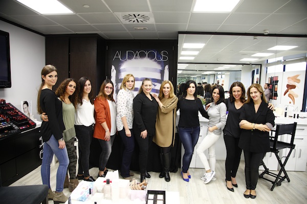 Album de fotos del taller de maquillaje de Nars con Belleza en Vena