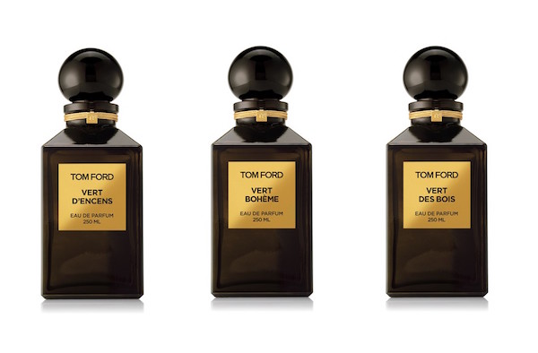 Tom Ford apuesta por el verde en sus nuevos perfumes de lujo