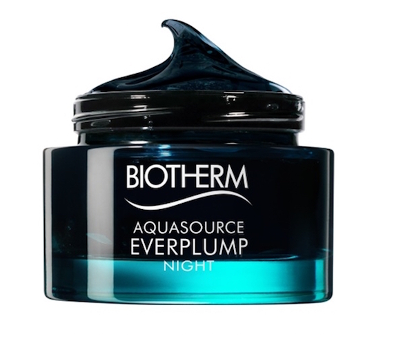 Aquasource Everplump Night de Biotherm carga nuestra piel de energía mientras dormimos