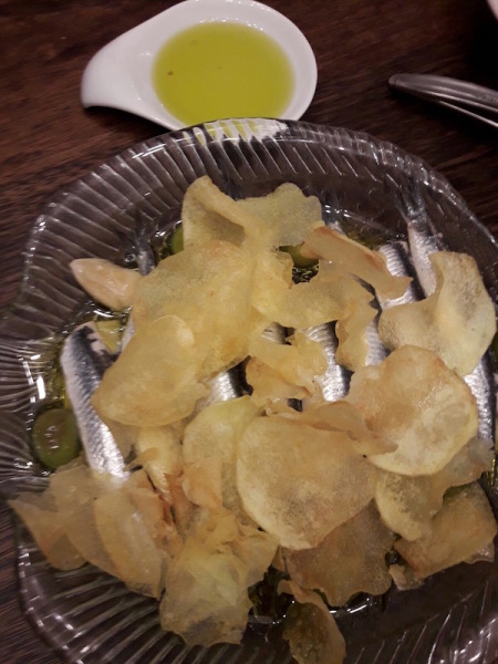 chips lobito de mar restaurante