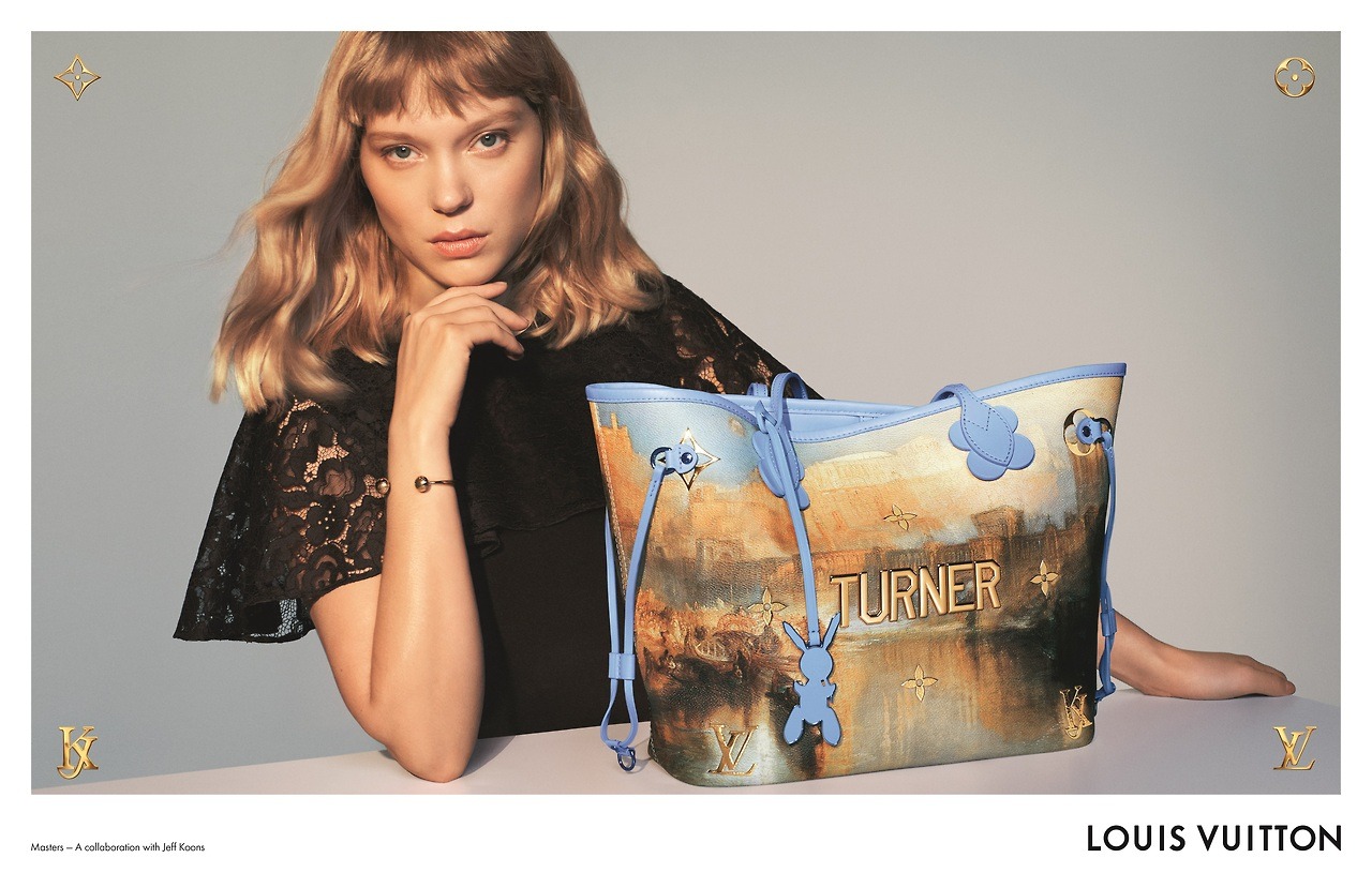 Léa Seydoux musa de la nueva colección de Louis Vuitton