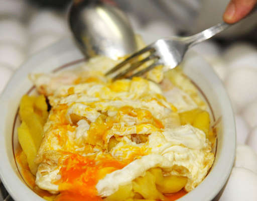 Manda huevos (fritos), por Michele de Vita