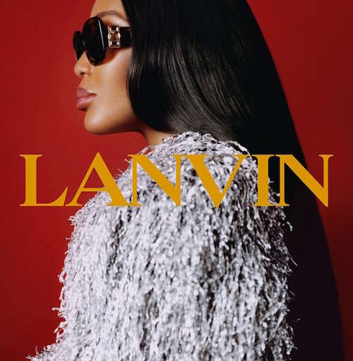 Naomi Campbell estrella de la nueva campaña de Lanvin