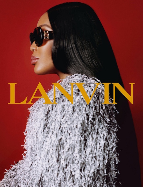 Naomi Campbell estrella de la nueva campaña de Lanvin