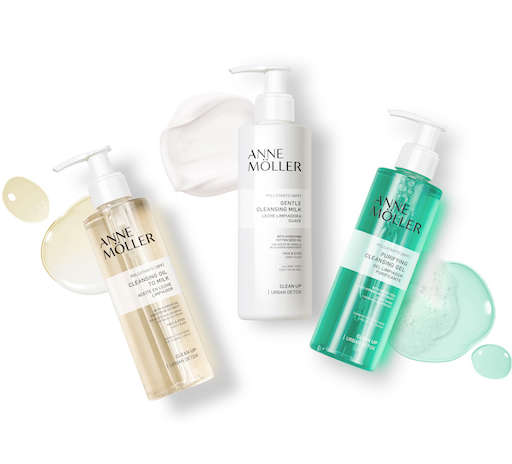 Así es Clean Up, la nueva línea de limpieza facial con efecto antipolución y purificante de Anne Möller