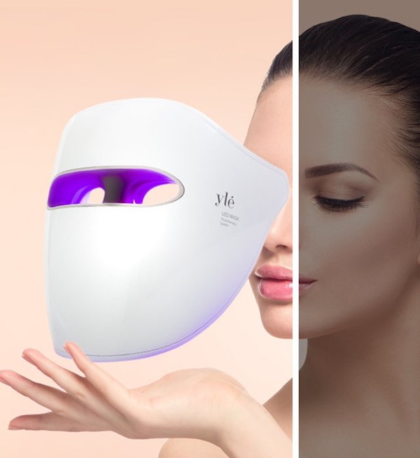 Piel más sana, suave y joven invirtiendo 10 minutos diarios con la máscara LED de Ylé Cosmetics